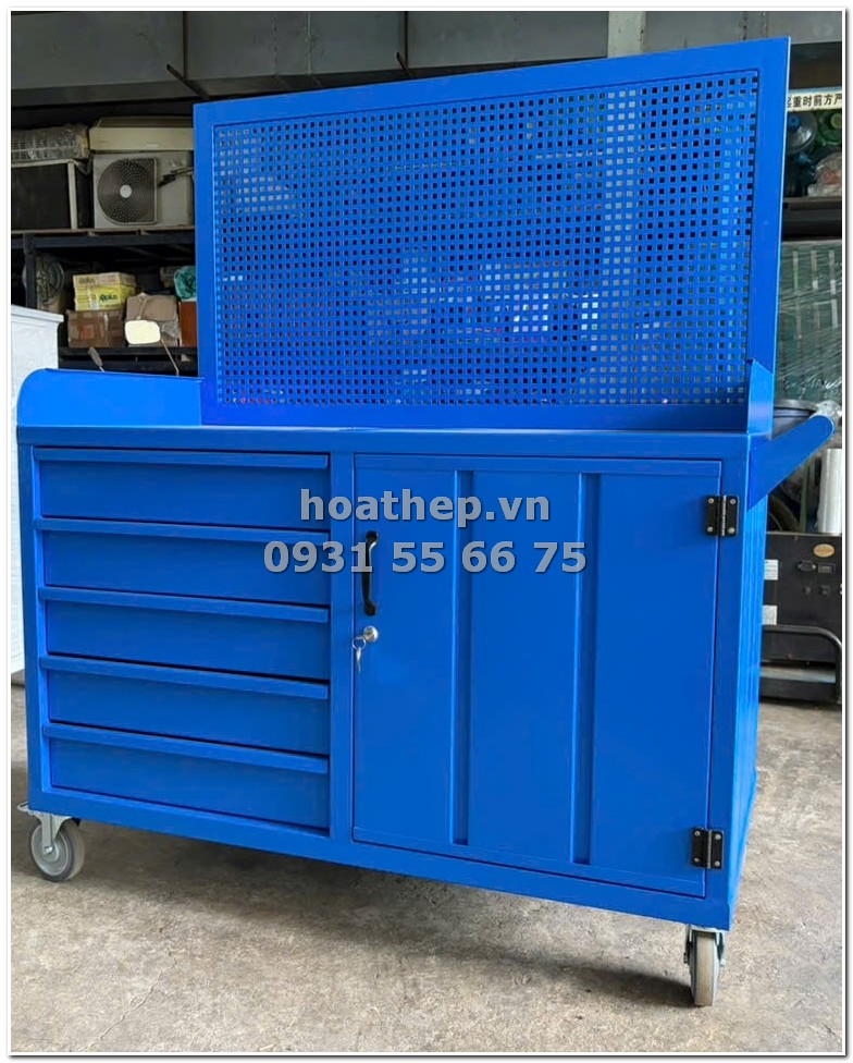 Xe Đẩy Dụng Cụ 5 Ngăn Kéo