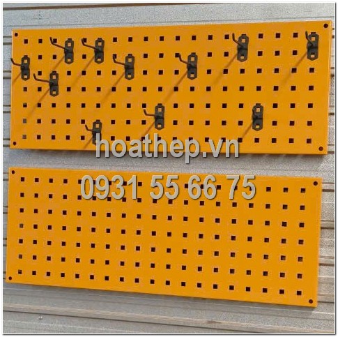 Bảng treo dụng cụ gắn tường,  Bảng treo dụng cụ pegboard,  Bảng đục lỗ treo tường  Bảng treo đồ nghề gắn tường  Bảng pegboard kim loại , Bảng treo dụng cụ th&eacute;p,  Bảng treo đồ đa năng