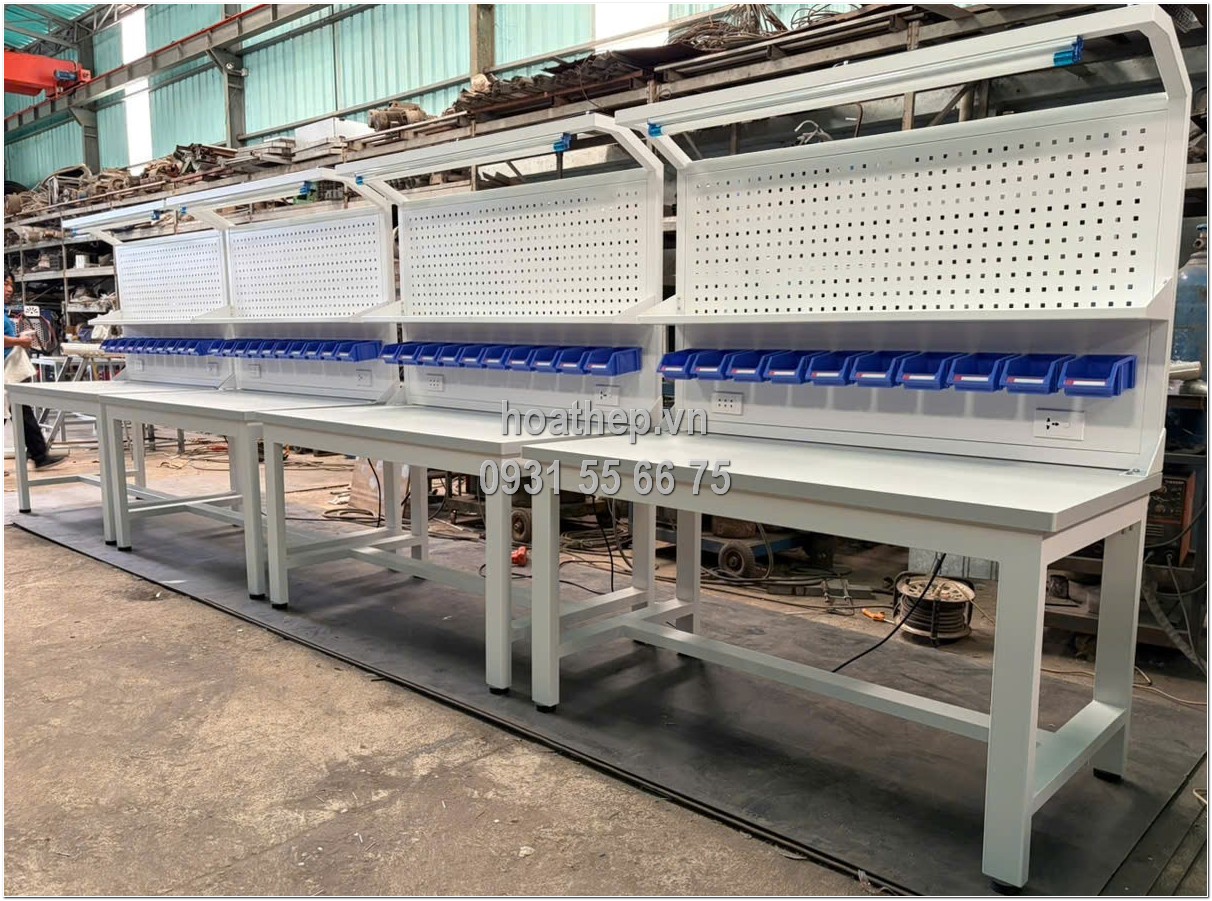 B&agrave;n thực h&agrave;nh điện kỹ thuật,  B&agrave;n thực h&agrave;nh điện 1500x750x1800mm,  B&agrave;n lab điện chống tĩnh điện
